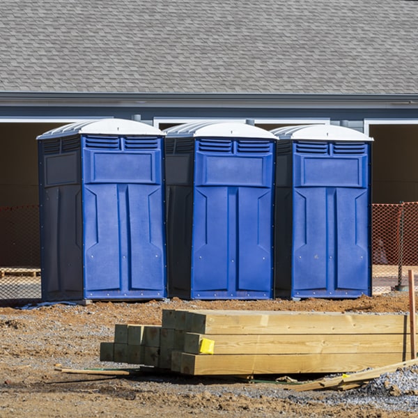 how can i report damages or issues with the porta potties during my rental period in Evansville IL